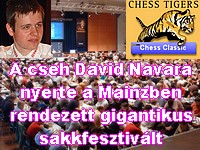 A cseh David Navara nyerte a Mainz-i gigantikus sakkfesztiválthttp://www.chesstigers.de/ccm7.php?lang=1
