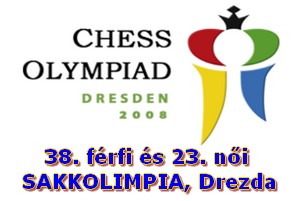 38. férfi és 23. ni Sakkolimpia, Drezda, 2008