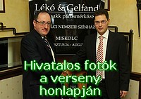 Hivatalos fot&oacute;k a verseny honlapj&aacute;n