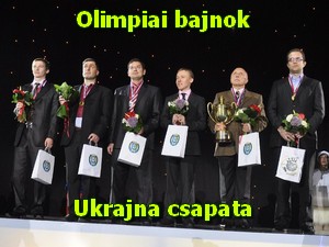Az olimpiai bajnok ukrán csapat