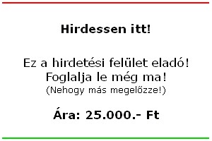 Hirdessen itt!